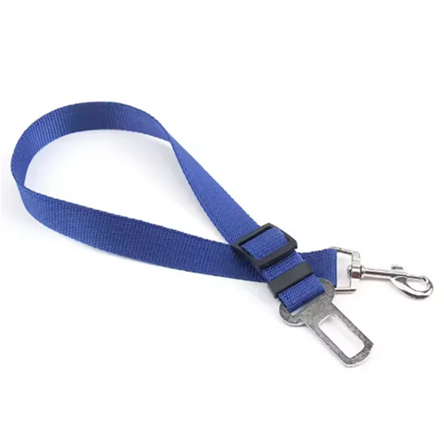 Dog seat belts hot sale pet car seat belt retractable leash dog carrier safety convenient dog leash supplies - Color: blue